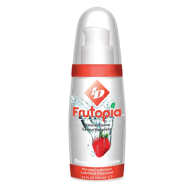 ID Frutopia Natural Lubricant - 3.4 oz Strawberry - Lubricants