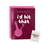 I’d Hit That Greeting Card w/Matchbook - Bachelorette & Party Supplies