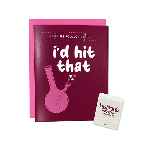 I’d Hit That Greeting Card w/Matchbook - Bachelorette & Party Supplies