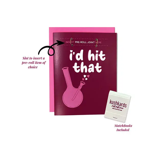 I’d Hit That Greeting Card w/Matchbook - Bachelorette & Party Supplies