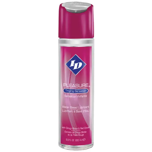 ID Pleasure Waterbased Tingling Lubricant - 8.5 oz Flip Cap Bottle - Lubricants