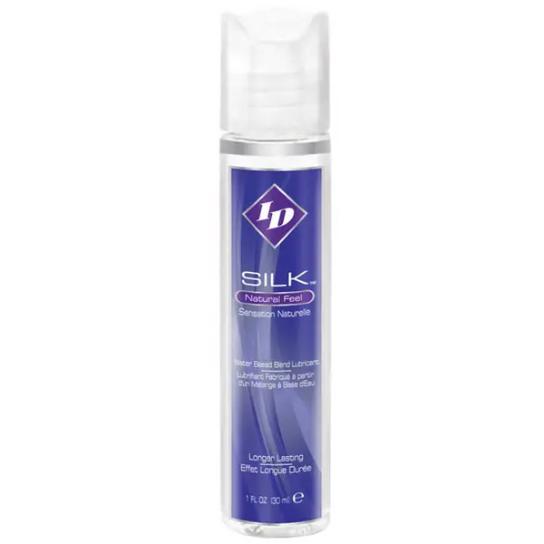 ID Silk Natural Feel Lubricant - 1 oz Pocket Bottle - Lubricants