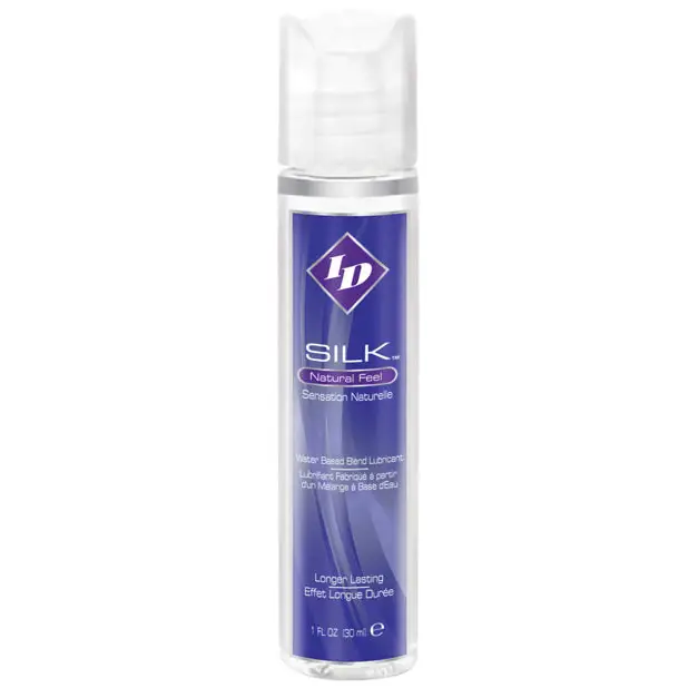 ID Silk Natural Feel Lubricant - 1 oz Pocket Bottle - Lubricants