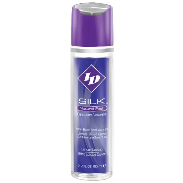 ID Silk Natural Feel Lubricant - 2.2 oz Flip Cap Bottle - Lubricants