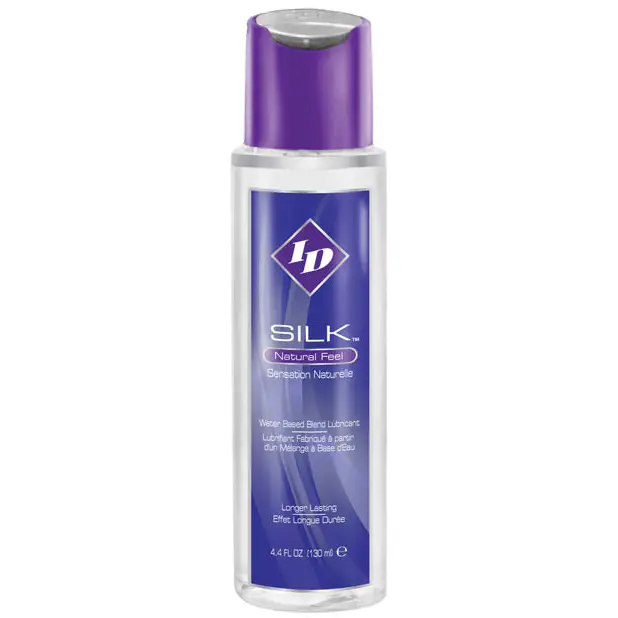 ID Silk Natural Feel Lubricant - 4.4 oz Flip Cap Bottle - Lubricants
