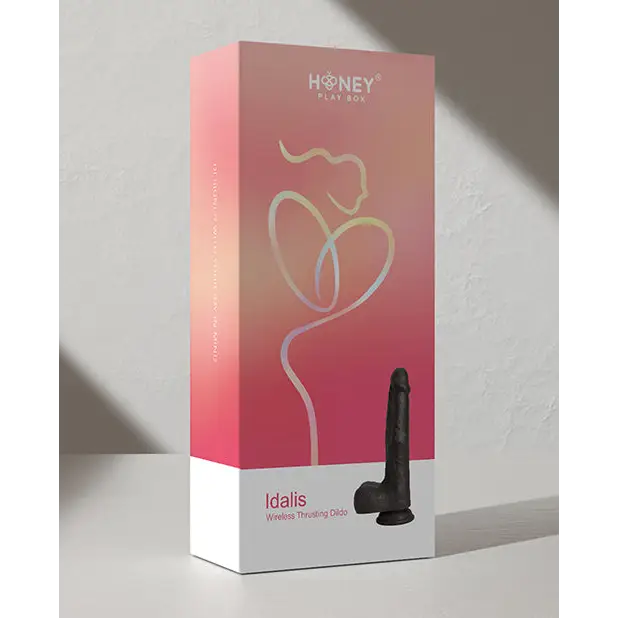 Idalis Wireless Thrusting Dildo - 3 Function Brown - Vibrators