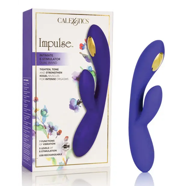 Impulse Intimate E-Stimulator Dual Wand - Purple - Stimulators