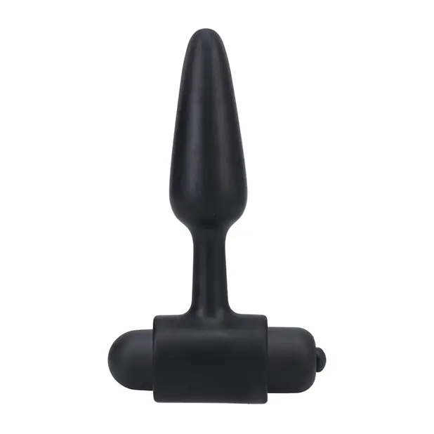 In A Bag 3 Vibrating Butt Plug - Black