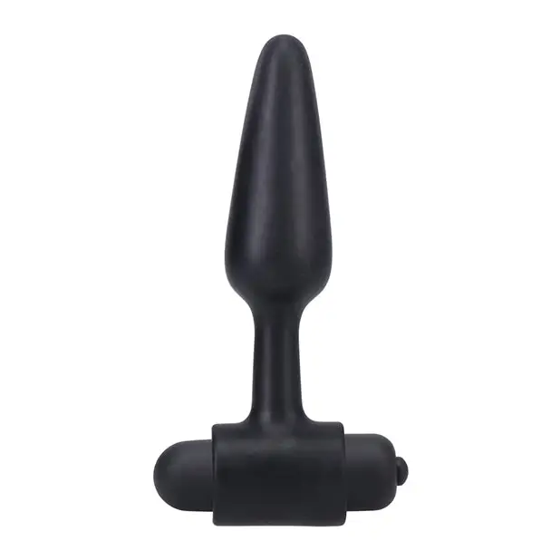 In A Bag 4 Vibrating Butt Plug - Black