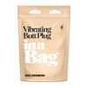 In A Bag 4 Vibrating Butt Plug - Black