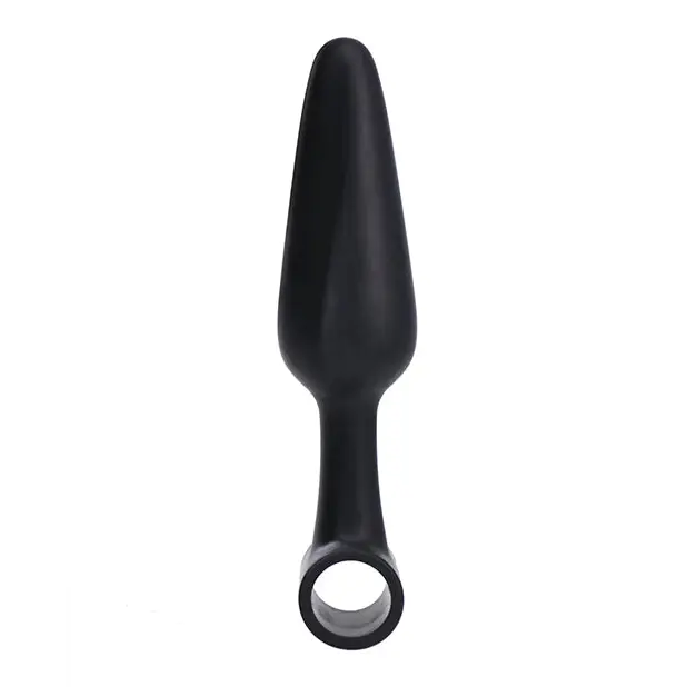 In A Bag 5 Vibrating Butt Plug - Black