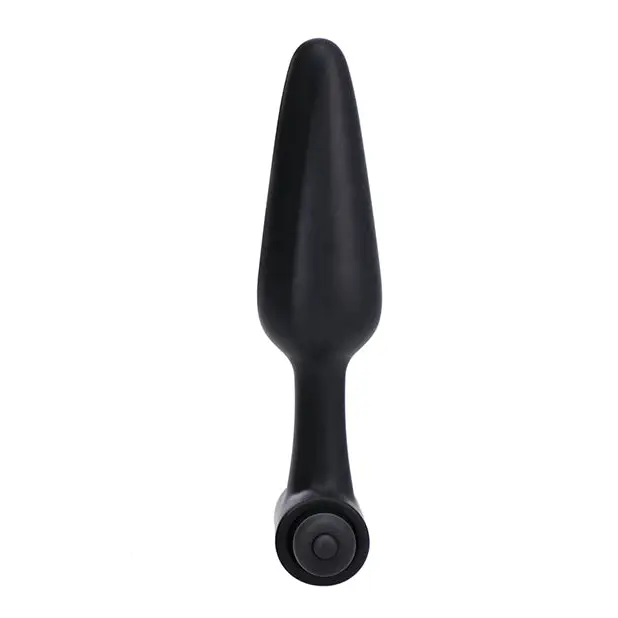 In A Bag 5 Vibrating Butt Plug - Black