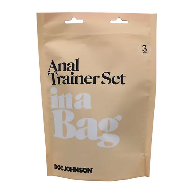 In A Bag Anal Trainer Set - Black - Anal Products
