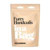 In A Bag Furry Handcuffs - Black