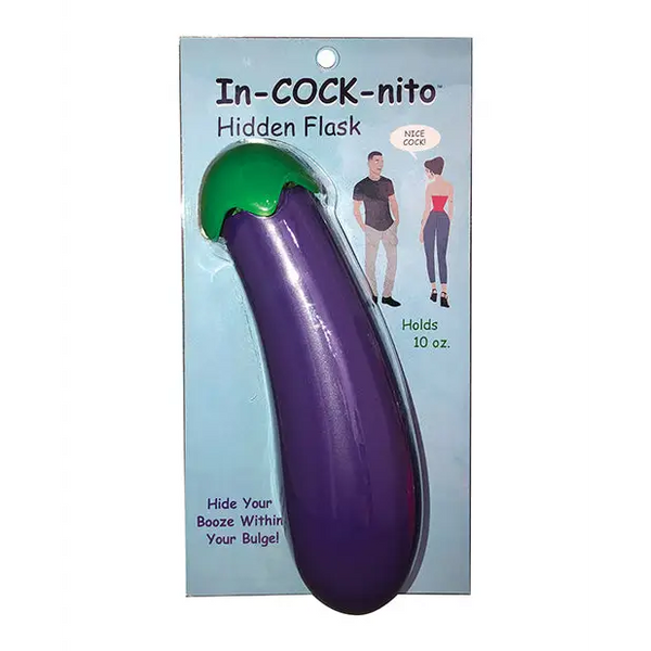 In-Cock-Nito Hidden Flask - 10 oz - Bachelorette & Party Supplies