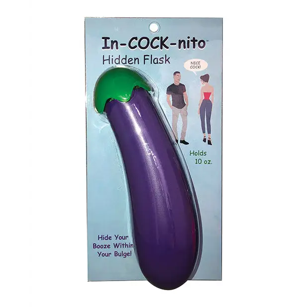 In-Cock-Nito Hidden Flask - 10 oz - Bachelorette & Party Supplies