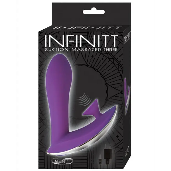 Infinitt Suction Massager Three - Purple - Stimulators