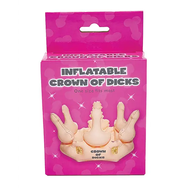 Inflatable Crown of Dicks - Bachelorette & Party Supplies
