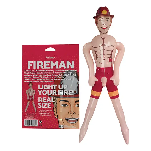 Inflatable Party Doll - Fireman - Dolls & Masturbators