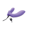 Inmi 10x G-Tap Tapping Silicone G Spot Vibrator - Purple - Stimulators
