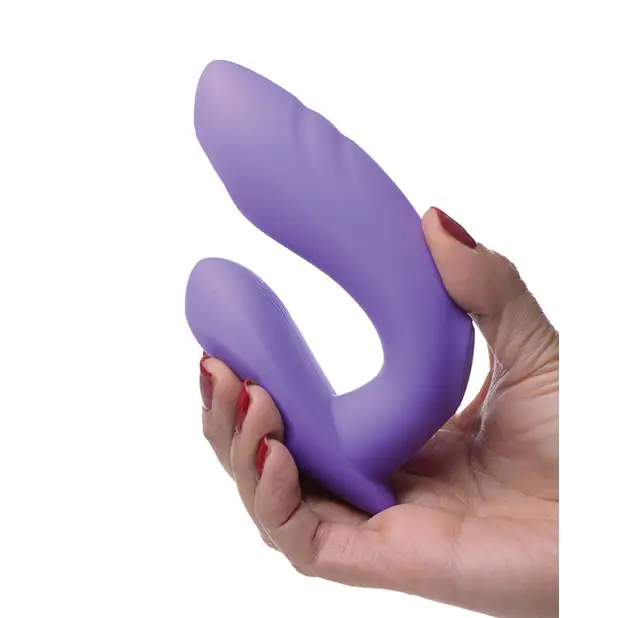 Inmi 10x G-Tap Tapping Silicone G Spot Vibrator - Purple - Stimulators