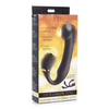 Inmi 10x Pleasure Pose Come Hither Vibe w/Poseable Clit Stimulator - Black - Stimulators