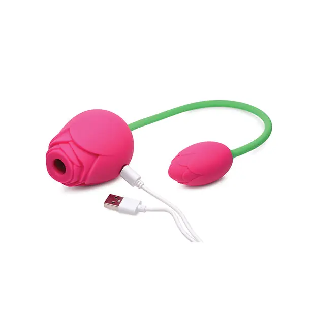 Inmi Bloomgasm 5X Suction Rose Duet - Pink - Stimulators