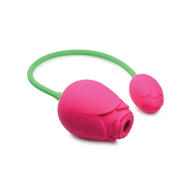 Inmi Bloomgasm 5X Suction Rose Duet - Pink - Stimulators