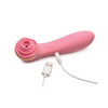 Inmi Bloomgasm Passion Petals Rose 10X Suction & Vibrator - Pink - Stimulators