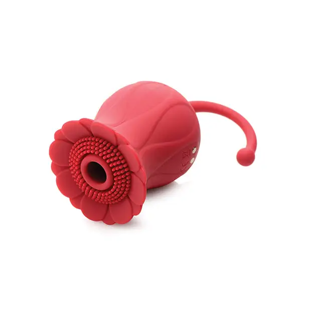 Inmi Bloomgasm Royalty Rose 10X Suction & Clit Stimulator - Red - Stimulators