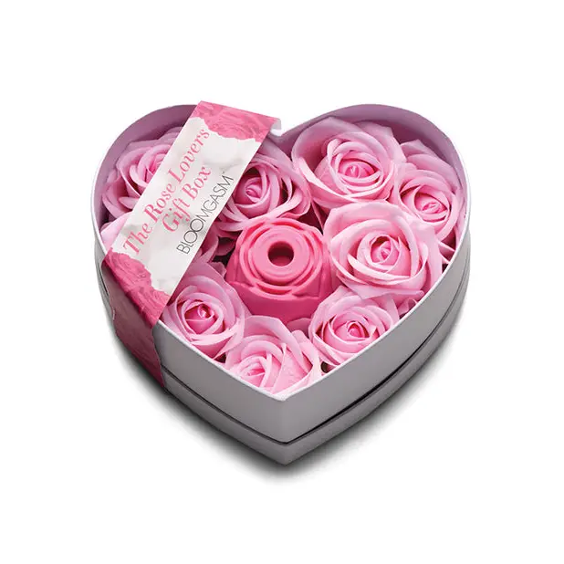 Inmi Bloomgasm The Enchanted 10X Rose Stimulator Lovers Gift Box - Pink - Stimulators