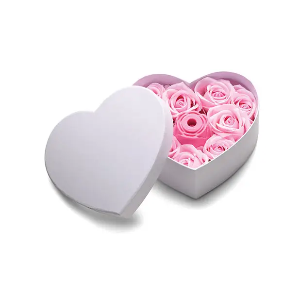 Inmi Bloomgasm The Enchanted 10X Rose Stimulator Lovers Gift Box - Pink - Stimulators
