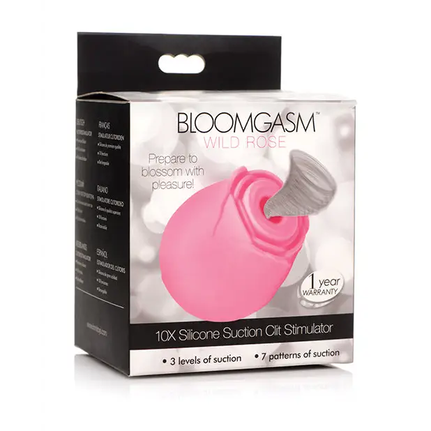 Inmi Bloomgasm Wild Rose 10X Stimulator - Pink