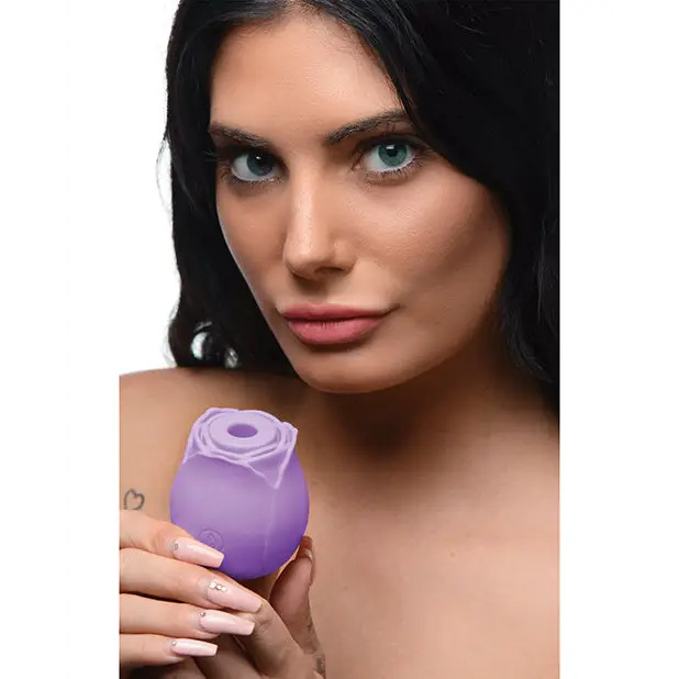 Inmi Bloomgasm Wild Rose 10X Stimulator - Purple - Stimulators