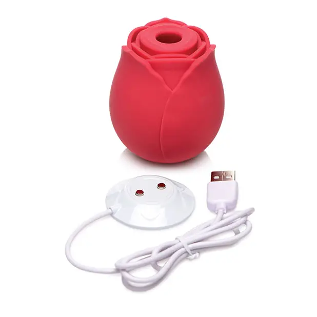 Inmi Bloomgasm Wild Rose 10X Stimulator - Red - Stimulators