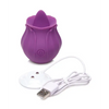 Inmi Bloomgasm Wild Violet 10X Licking Stimulator - Purple - Stimulators
