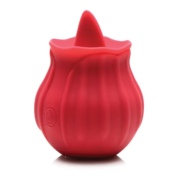 Inmi Bloomgasm Wild Violet 10X Licking Stimulator - Red - Stimulators