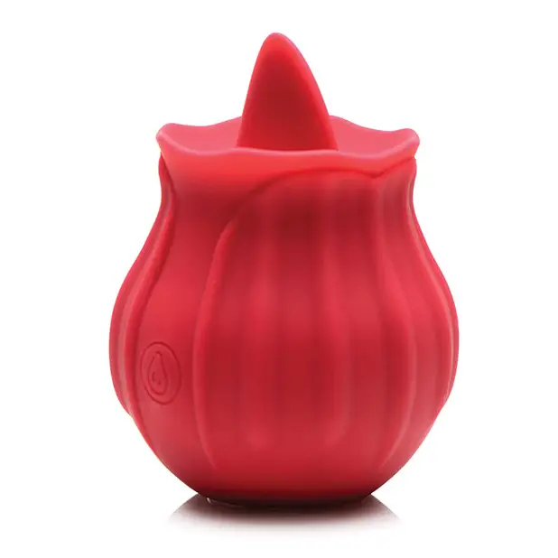 Inmi Bloomgasm Wild Violet 10X Licking Stimulator - Red - Stimulators