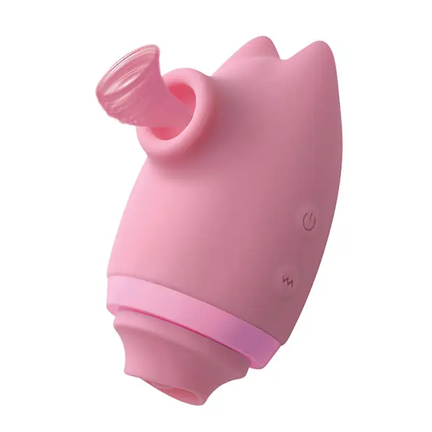 Inmi Shegasm Kitty Licker 5X Triple Clit Stimulator - Pink - Stimulators