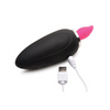 Inmi Shegasm Lickgasm Mini 10X Licking & Sucking Stimulator - Black/Pink - Stimulators