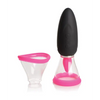 Inmi Shegasm Lickgasm Mini 10X Licking & Sucking Stimulator - Black/Pink - Stimulators