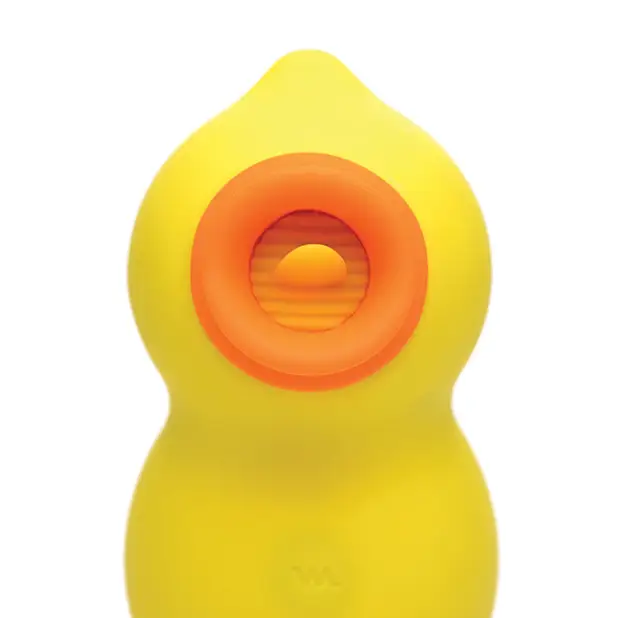 Inmi Shegasm Sucky Ducky Deluxe Clitoral Stimulator - Yellow - Stimulators