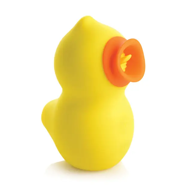 Inmi Shegasm Sucky Ducky Deluxe Clitoral Stimulator - Yellow - Stimulators