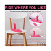 Inmi Spin N’ Grind Rotating & Vibrating Silicone Grinder - Pink - Vibrators