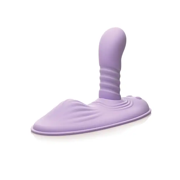Inmi Thrust N’ Grind Thrusting & Vibrating Silicone Grinder - Purple - Vibrators
