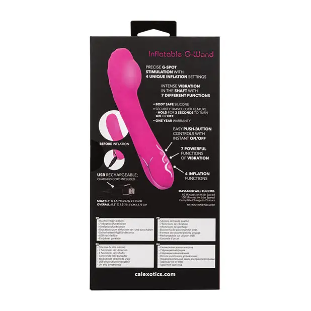 Insatiable G Inflatable G Wand - Pink - Stimulators