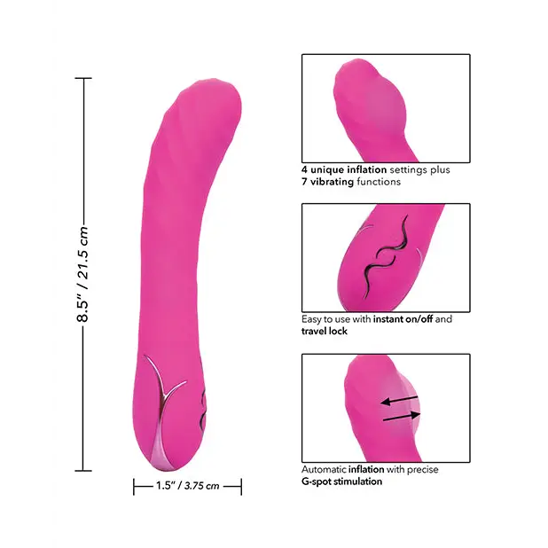 Insatiable G Inflatable G Wand - Pink - Stimulators