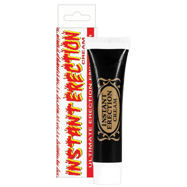 Instant Erection Cream Soft Packaging -.5 oz - Sexual Enhancers