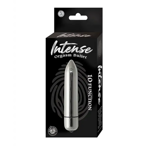 Intense Orgasm Bullet - Silver - Vibrators