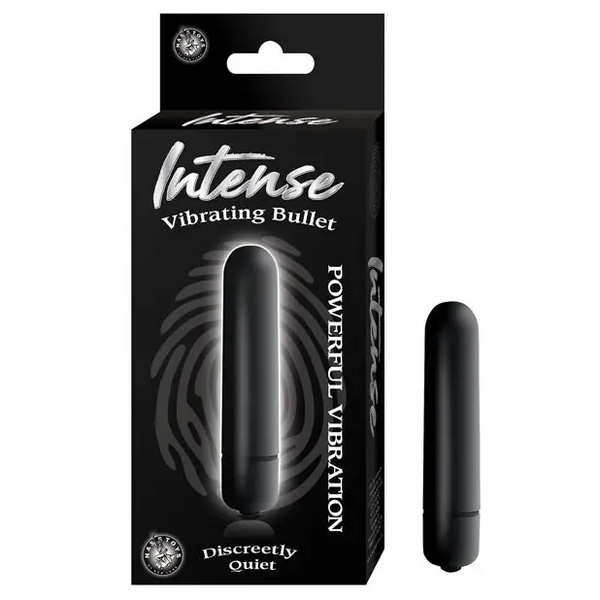 Intense Vibrating Bullet - Black - Stimulators